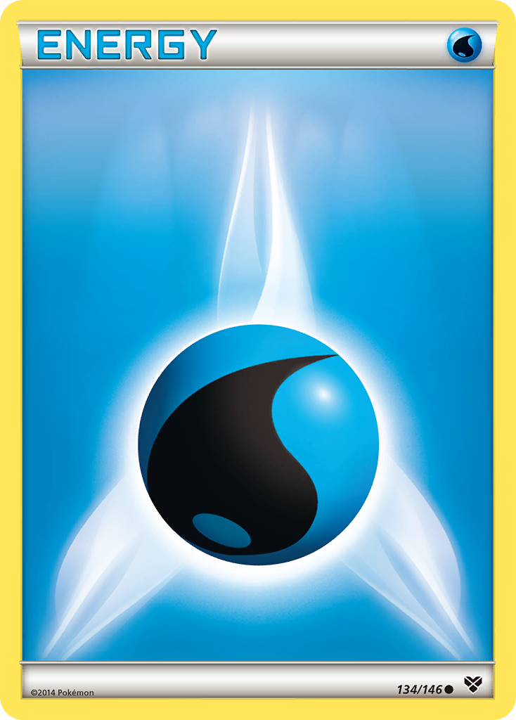 Water Energy (134/146) [XY: Base Set] | Card Citadel