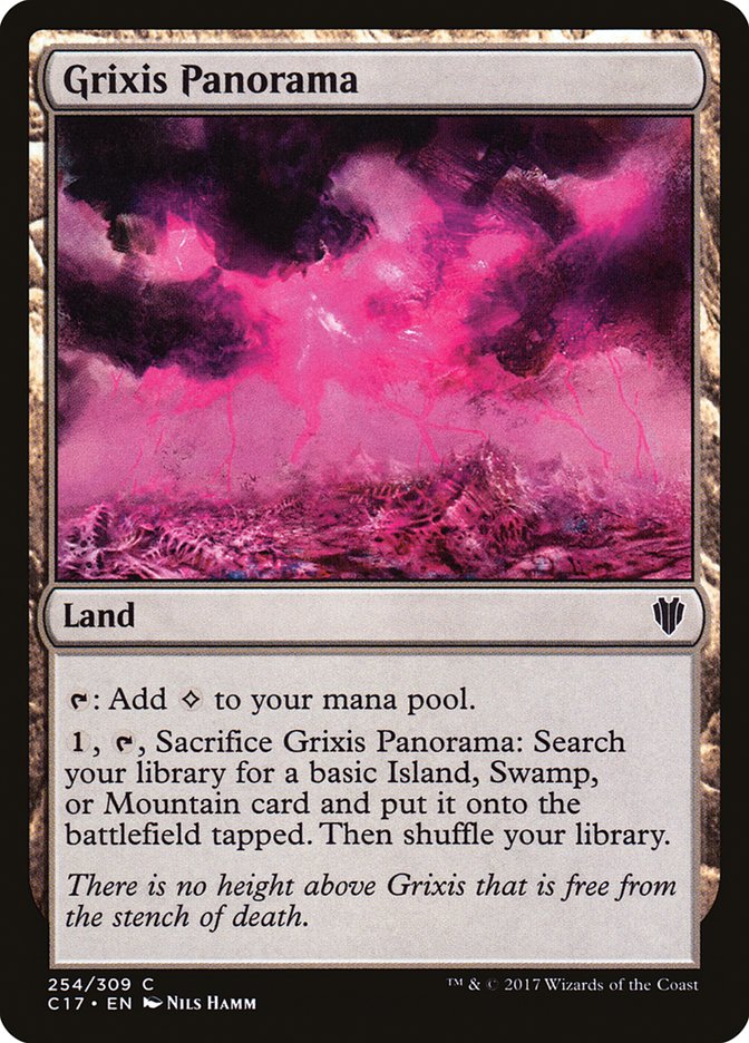 Grixis Panorama [Commander 2017] | Card Citadel