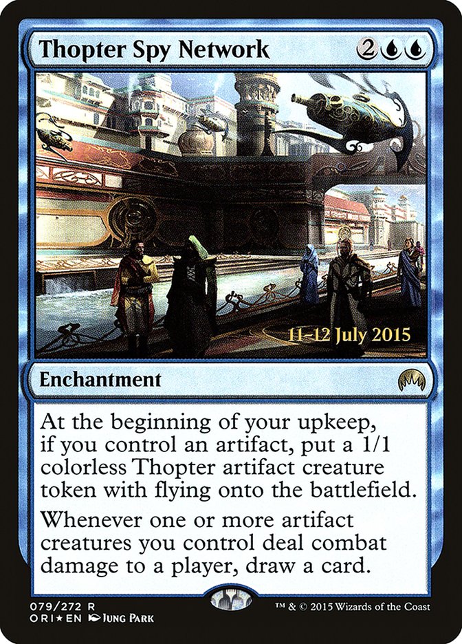 Thopter Spy Network [Magic Origins Promos] | Card Citadel