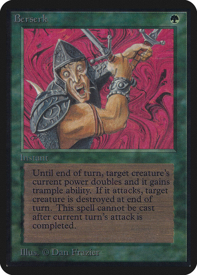 Berserk [Limited Edition Alpha] | Card Citadel