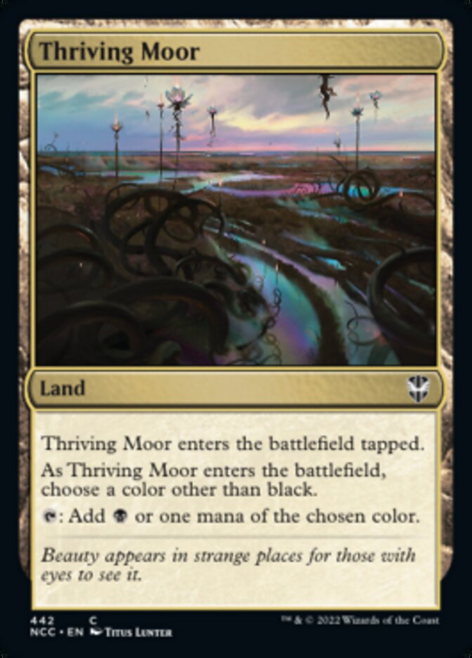 Thriving Moor [Streets of New Capenna Commander] | Card Citadel