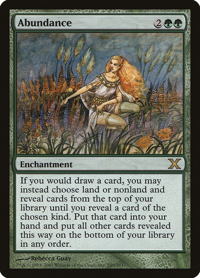 Abundance [Tenth Edition] | Card Citadel