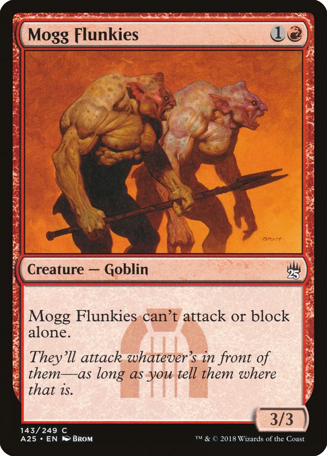 Mogg Flunkies [Masters 25] | Card Citadel