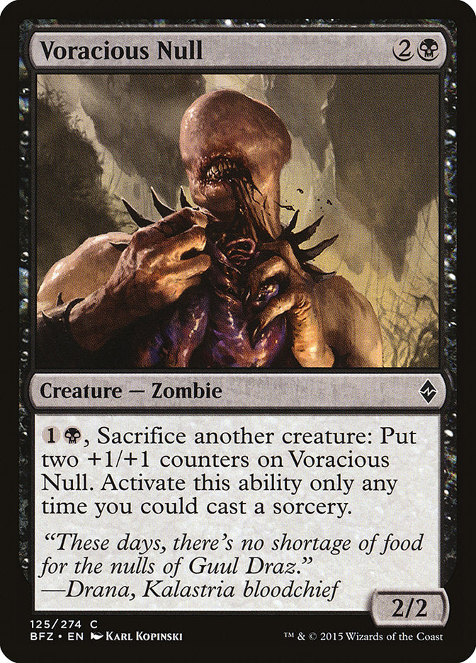 Voracious Null [Battle for Zendikar] | Card Citadel