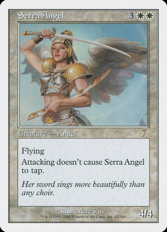 Serra Angel [Seventh Edition] | Card Citadel