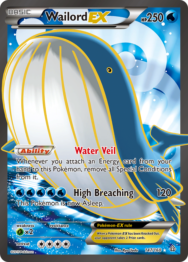Wailord EX (147/160) [XY: Primal Clash] | Card Citadel