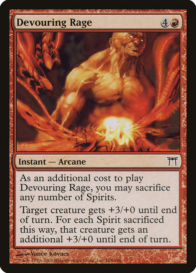 Devouring Rage [Champions of Kamigawa] | Card Citadel