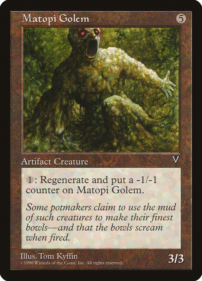Matopi Golem [Visions] | Card Citadel