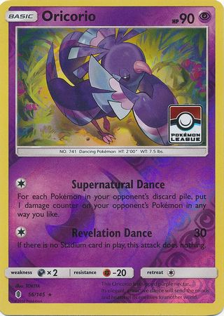 Oricorio (56/145) (League Promo) [Sun & Moon: Guardians Rising] | Card Citadel