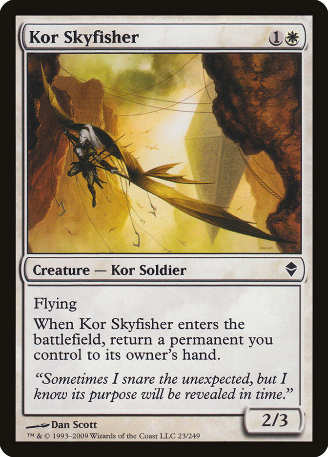 Kor Skyfisher [Zendikar] | Card Citadel