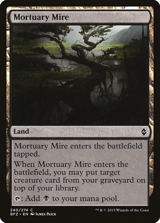 Mortuary Mire [Battle for Zendikar] | Card Citadel