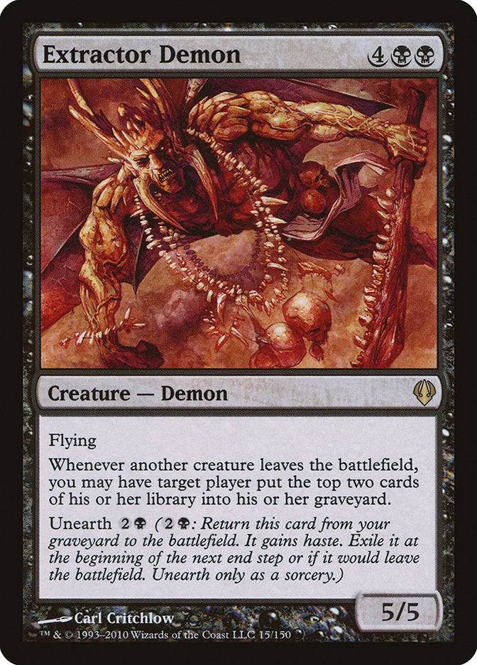 Extractor Demon [Archenemy] | Card Citadel