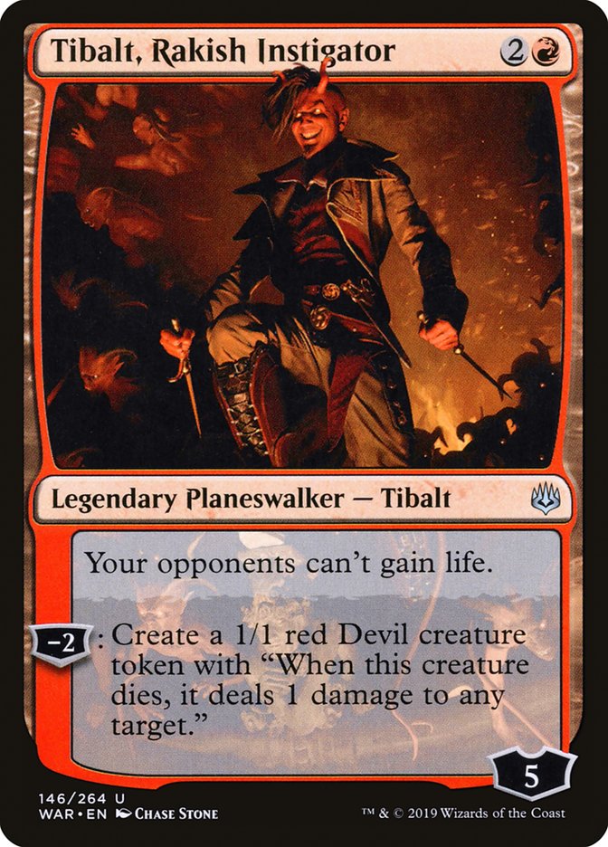 Tibalt, Rakish Instigator [War of the Spark] | Card Citadel