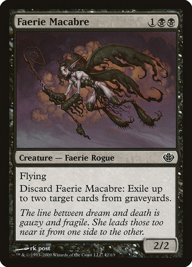 Faerie Macabre [Duel Decks: Garruk vs. Liliana] | Card Citadel