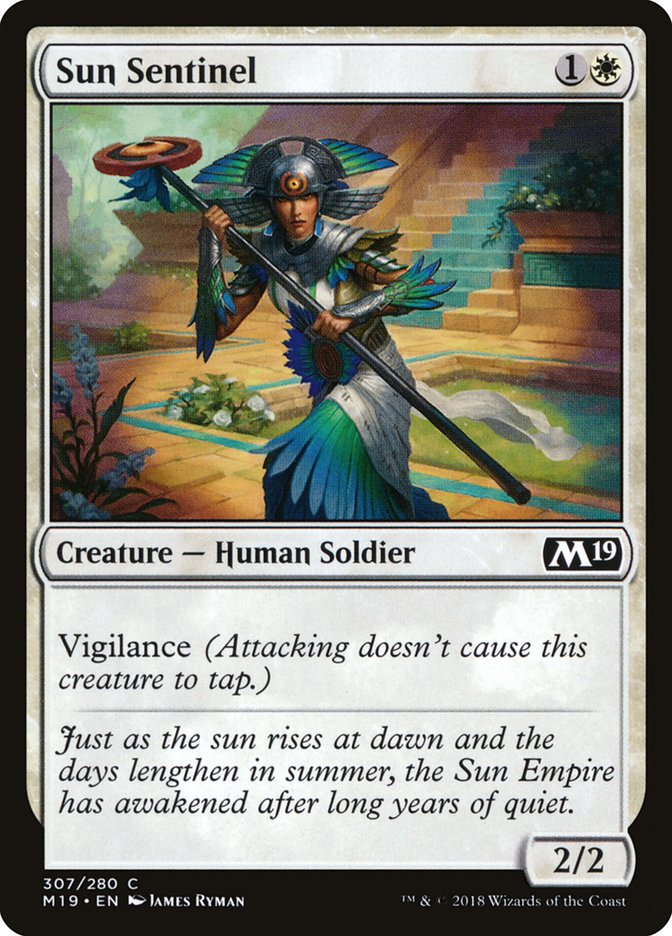 Sun Sentinel [Core Set 2019] | Card Citadel