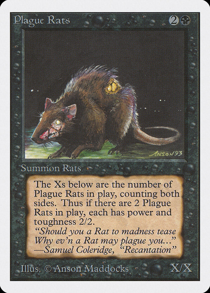 Plague Rats [Unlimited Edition] | Card Citadel