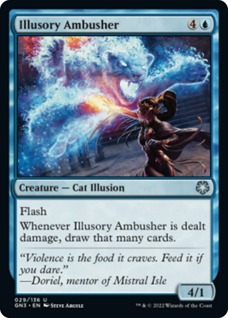 Illusory Ambusher [Game Night: Free-for-All] | Card Citadel