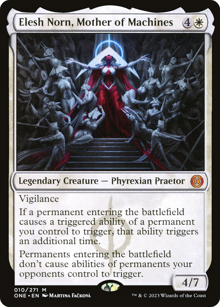 Elesh Norn, Mother of Machines [Phyrexia: All Will Be One] | Card Citadel