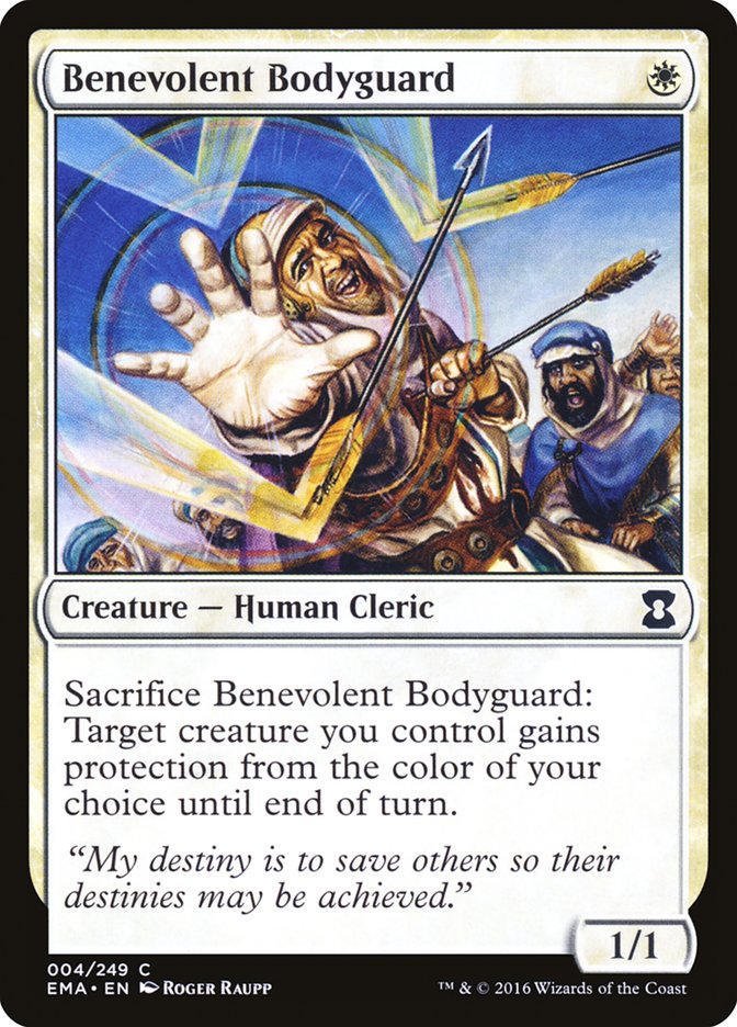 Benevolent Bodyguard [Eternal Masters] | Card Citadel