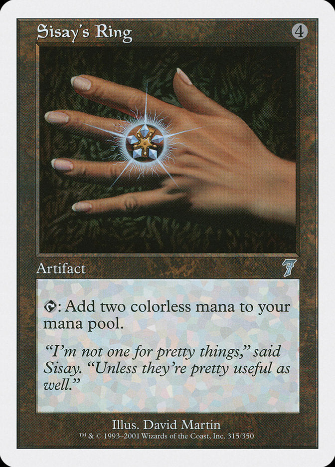 Sisay's Ring [Seventh Edition] | Card Citadel