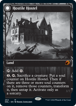 Hostile Hostel // Creeping Inn [Innistrad: Double Feature] | Card Citadel