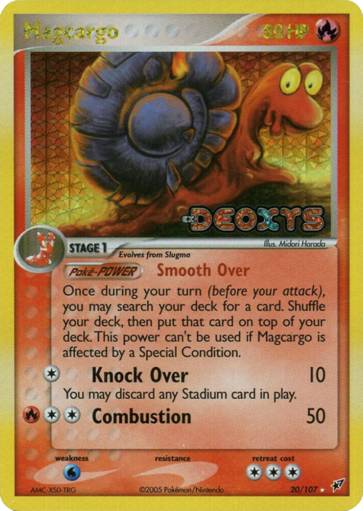 Magcargo (20/107) (Stamped) [EX: Deoxys] | Card Citadel