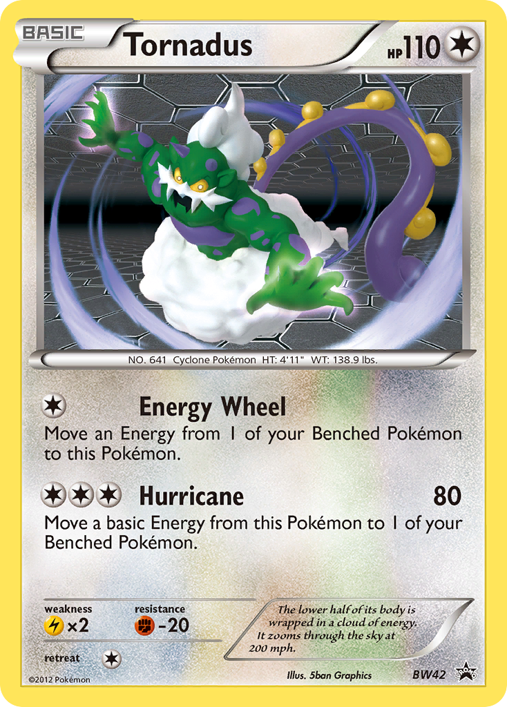 Tornadus (BW42) [Black & White: Black Star Promos] | Card Citadel