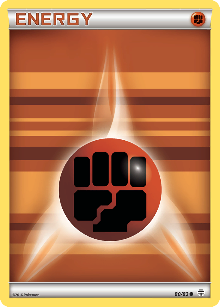Fighting Energy (80/83) [XY: Generations] | Card Citadel