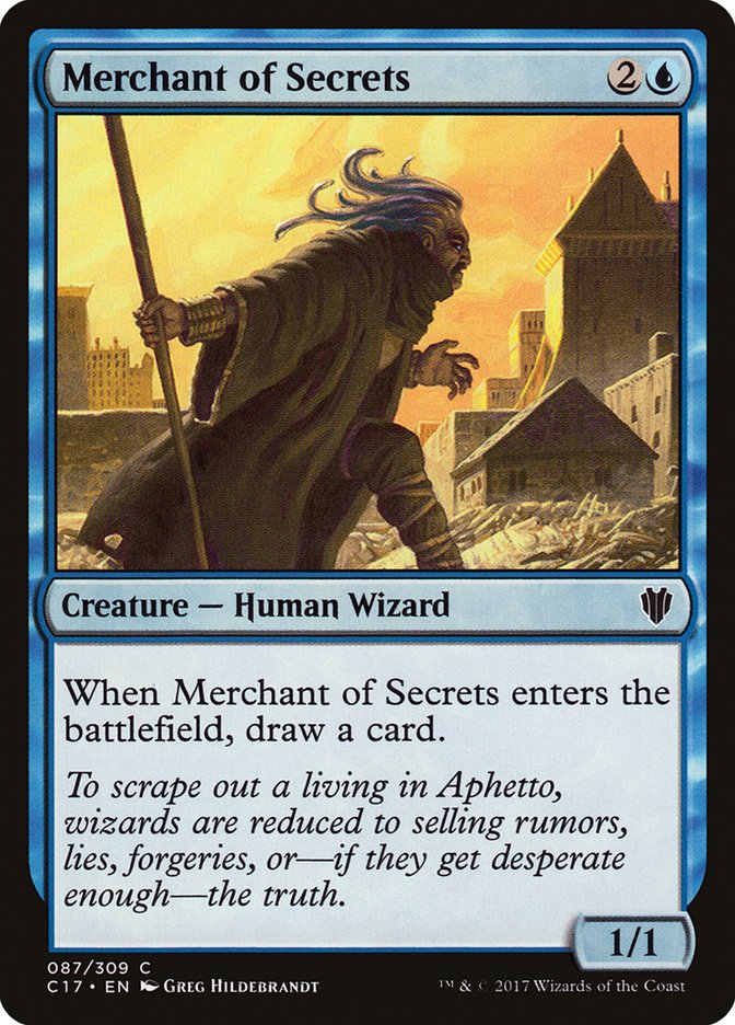 Merchant of Secrets [Commander 2017] | Card Citadel