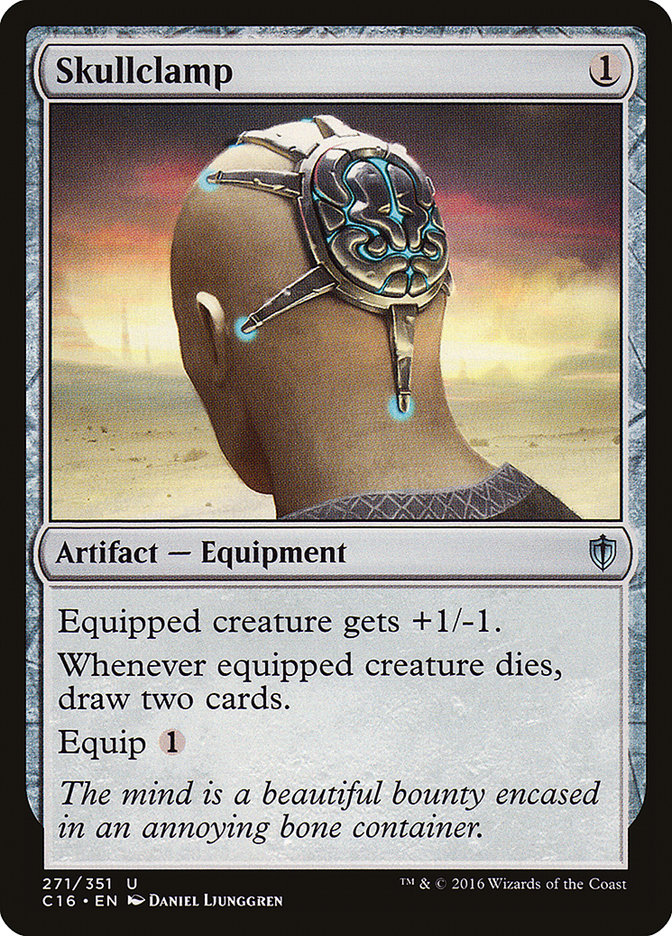 Skullclamp [Commander 2016] | Card Citadel