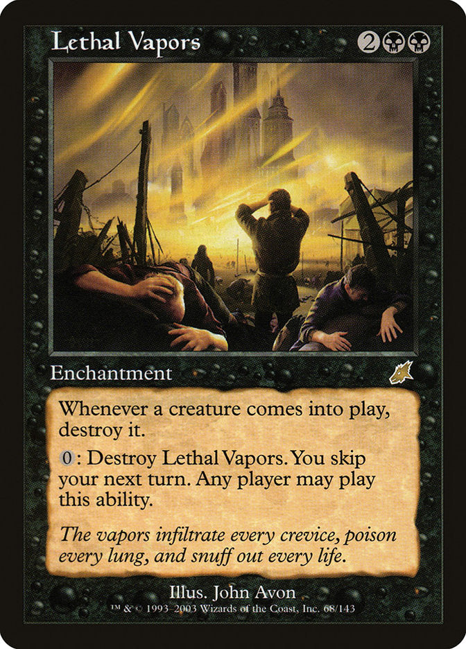 Lethal Vapors [Scourge] | Card Citadel