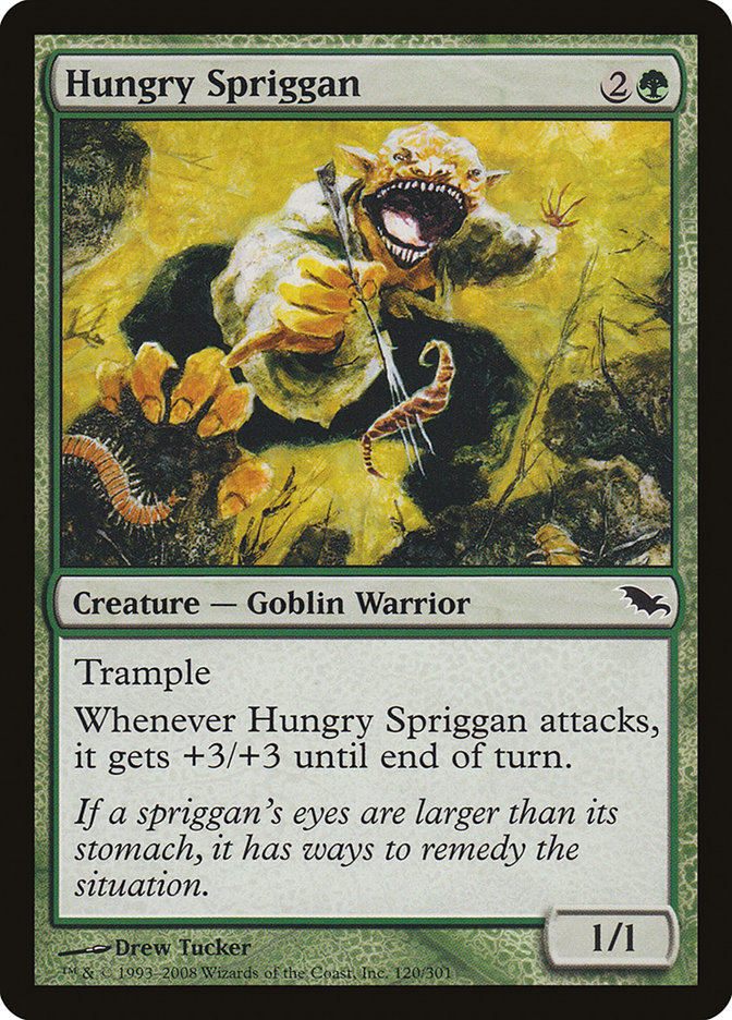 Hungry Spriggan [Shadowmoor] | Card Citadel