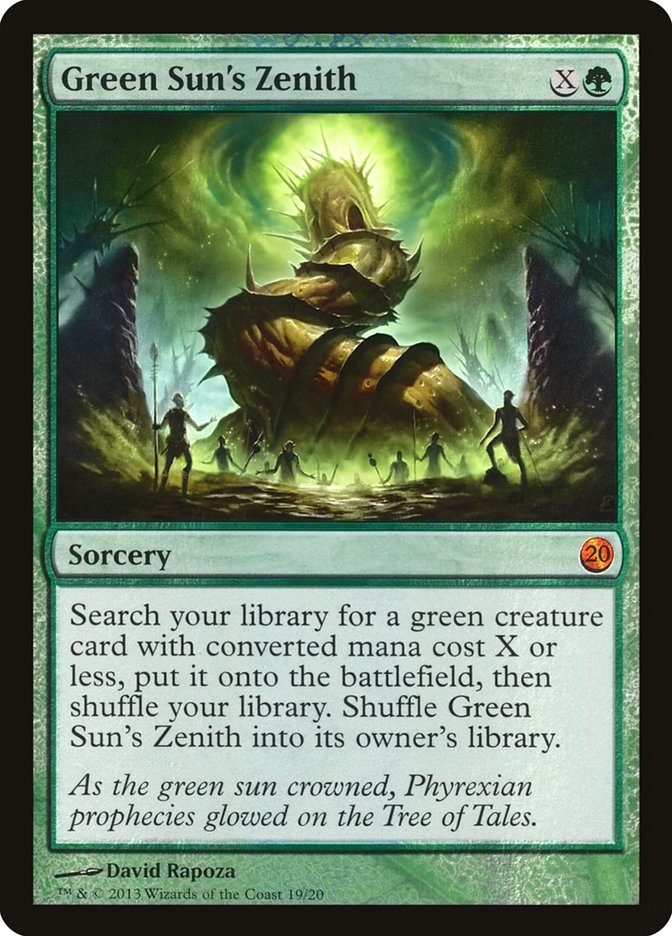 Green Sun's Zenith [From the Vault: Twenty] | Card Citadel