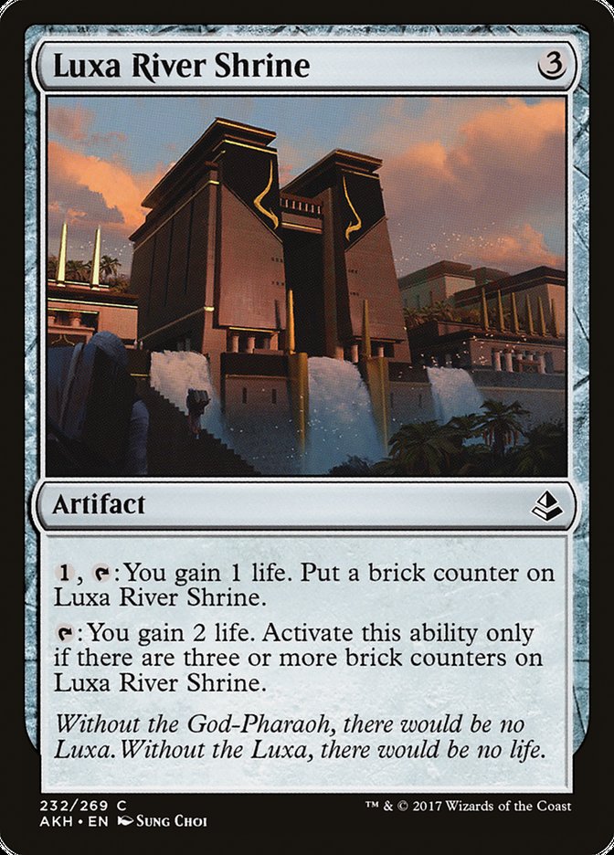 Luxa River Shrine [Amonkhet] | Card Citadel