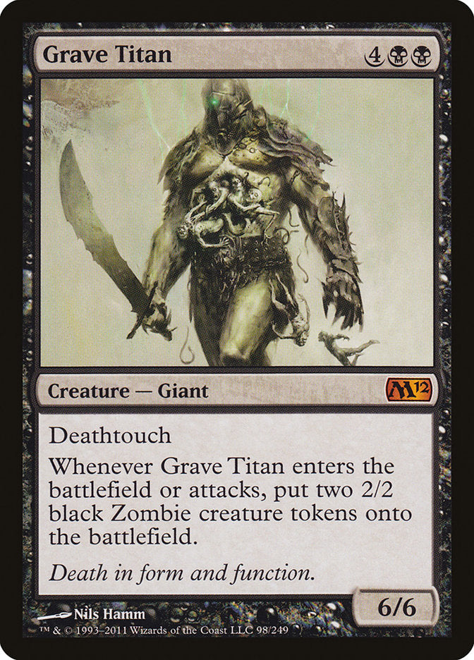Grave Titan [Magic 2012] | Card Citadel