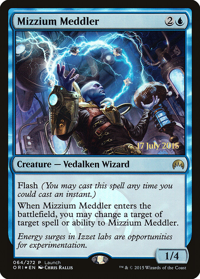 Mizzium Meddler [Magic Origins Promos] | Card Citadel