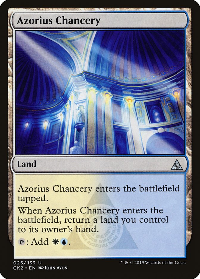 Azorius Chancery [Ravnica Allegiance Guild Kit] | Card Citadel