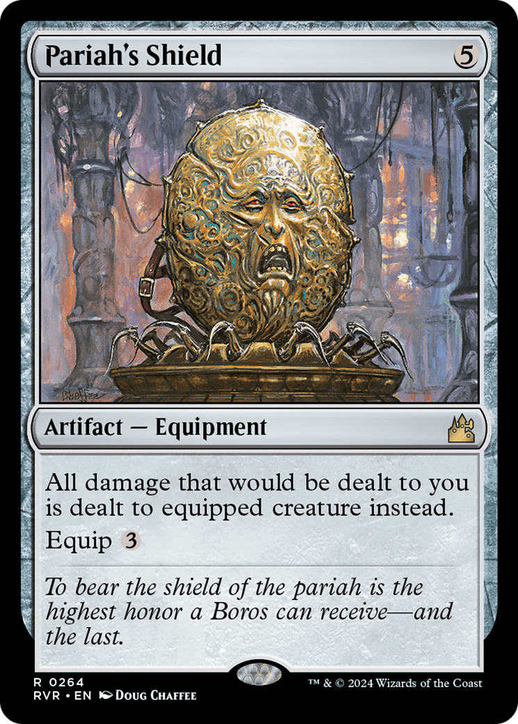 Pariah's Shield [Ravnica Remastered] | Card Citadel