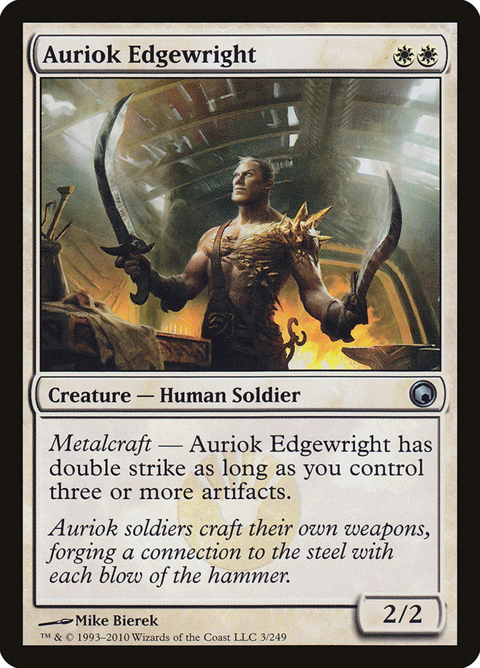 Auriok Edgewright [Scars of Mirrodin] | Card Citadel