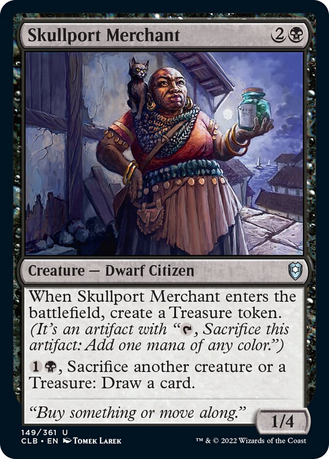 Skullport Merchant [Commander Legends: Battle for Baldur's Gate] | Card Citadel