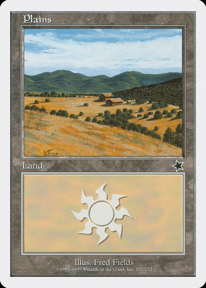 Plains (157) [Starter 1999] | Card Citadel