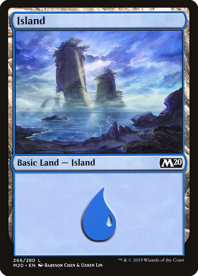 Island (#266) [Core Set 2020] | Card Citadel