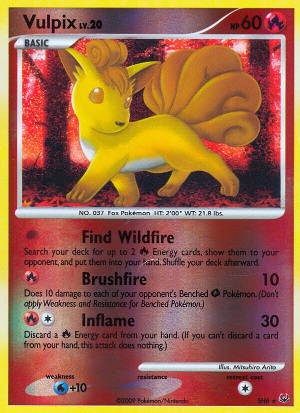 Vulpix (SH6) [Platinum: Base Set] | Card Citadel