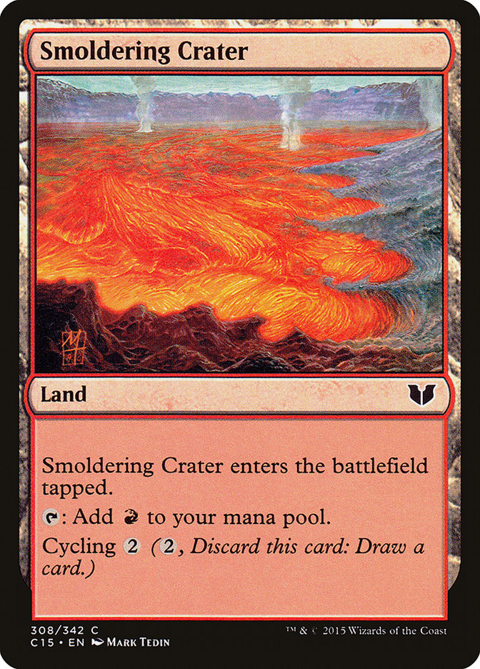 Smoldering Crater [Commander 2015] | Card Citadel