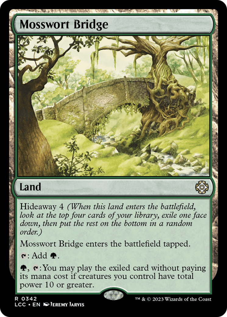 Mosswort Bridge [The Lost Caverns of Ixalan Commander] | Card Citadel