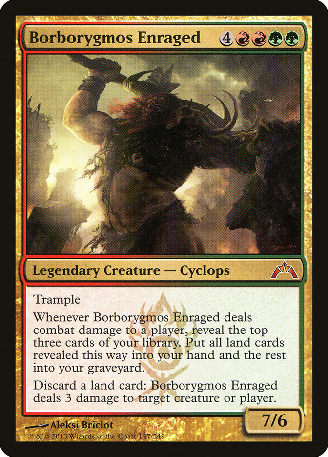 Borborygmos Enraged [Gatecrash] | Card Citadel