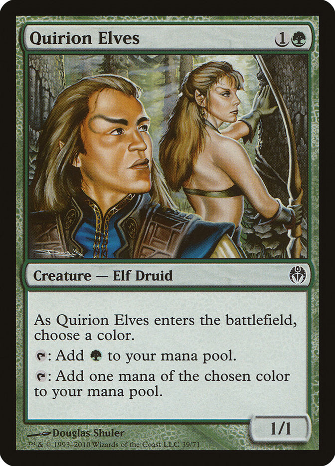 Quirion Elves [Duel Decks: Phyrexia vs. the Coalition] | Card Citadel