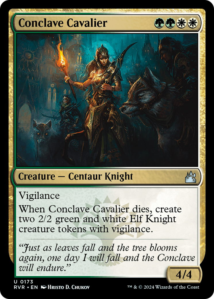 Conclave Cavalier [Ravnica Remastered] | Card Citadel