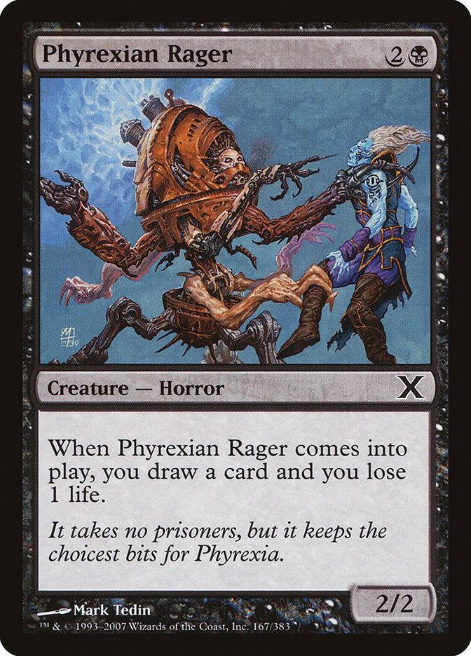 Phyrexian Rager [Tenth Edition] | Card Citadel