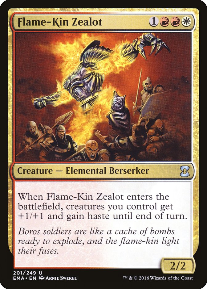 Flame-Kin Zealot [Eternal Masters] | Card Citadel